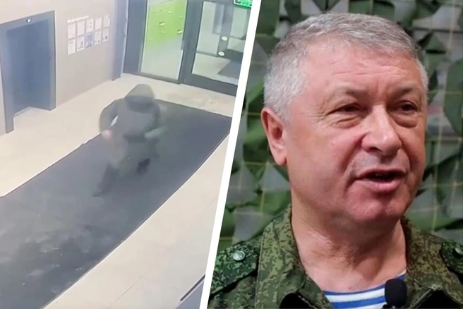 В генерала выстрелили в подъезде собственного дома | Источник: ЦОС ФСБ РФ, Минобороны РФ