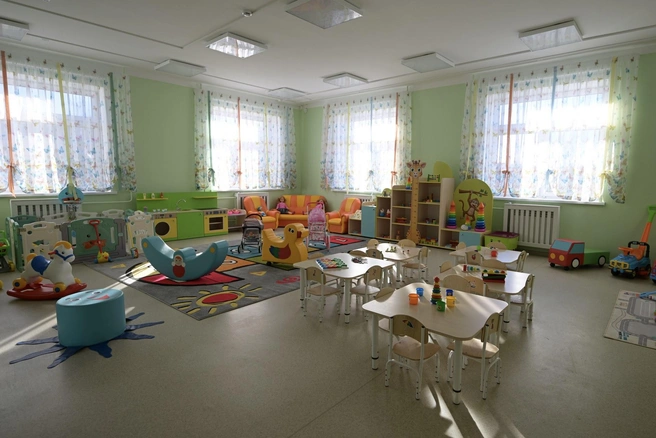 В новом детском саду созданы все условия для развития детей | Источник: све.рф