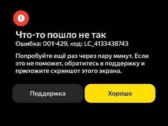 Так сейчас выглядит приложение для водителей | Источник: читатель E1.RU