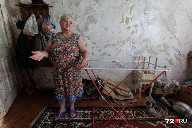 Эта комната, судя по всему, нежилая  | Источник: Ирина Шарова / 72.RU 