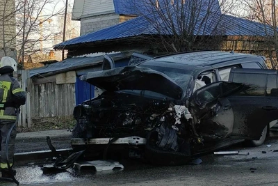 Опубликовано видео за минуту до ДТП с Lexus на проспекте Космонавтов