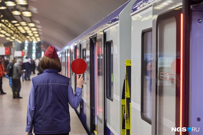 До конца года город получит четыре новых поезда | Источник: Александр Ощепков / NGS.ru