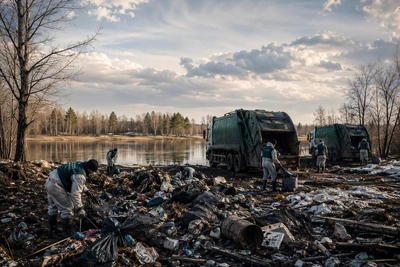 Обязали убрать свалки в парке «Ивано-Арахлейский»