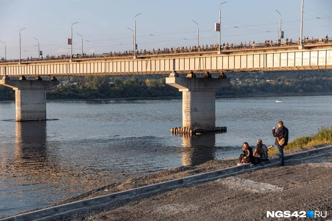 Полосы открывали на время зимы, чтобы предотвратить большие заторы | Источник: Максим Серков / NGS42.RU