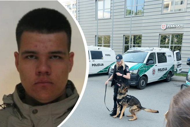 Фотографию молодого человека распространила полиция Литвы | Источник: Lietuvos policija / Facebook.com (экстремистская организация, деятельность запрещена на территории РФ)