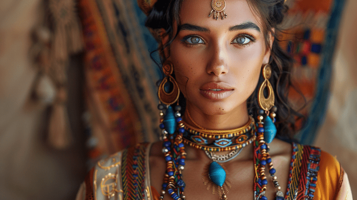 Зачем женщины в Древнем Египте на самом деле носили на шее шелковую нить