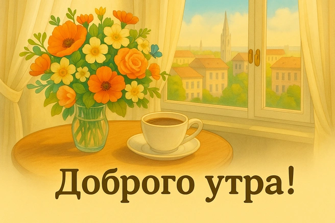 10 вдохновляющих открыток для бодрого и радостного утра | Источник: Городские медиа
