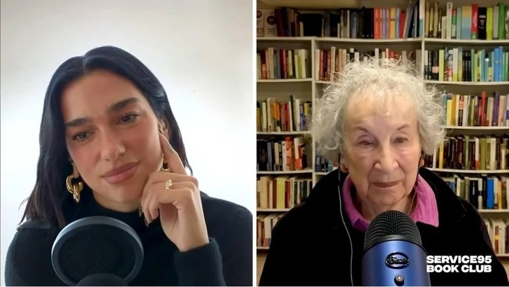 Дуа Липа и Маргарет Этвуд | Источник: Соцсети
