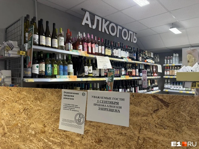 В честь Дня знаний продажу спиртного решили запретить | Источник: Дарья Манохина / E1.RU