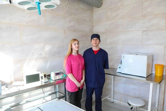 «Медкабинет» в собачьем приюте. Во всех ли районных больницах такое оснащение? | Источник: Управление экологии Воронежа /t.me/ecolog_vrn
