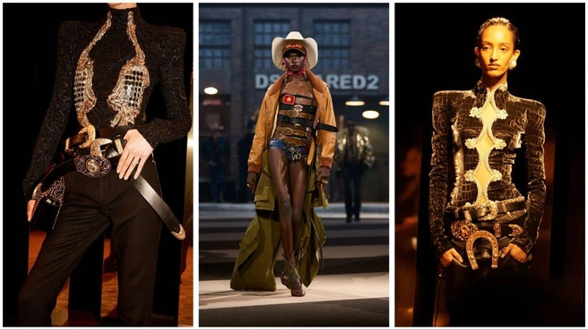 Второй аутфит лучше не повторять в домашних условиях: слишком рискованно | Источник: Vogue.com