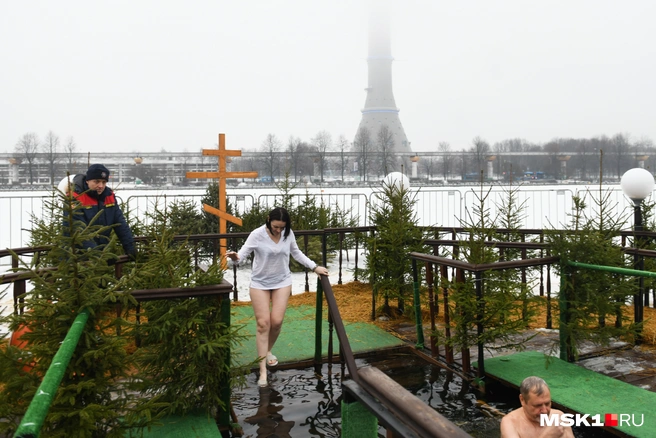 Где в Москве и Подмосковье окунуться в прорубь и как подготовиться | Источник: Артём Устюжанин / MSK1.RU