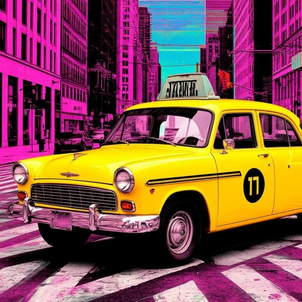 [quiz] Угадай фильм или сериал по машине такси | Источник: Шедеврум | theGirl