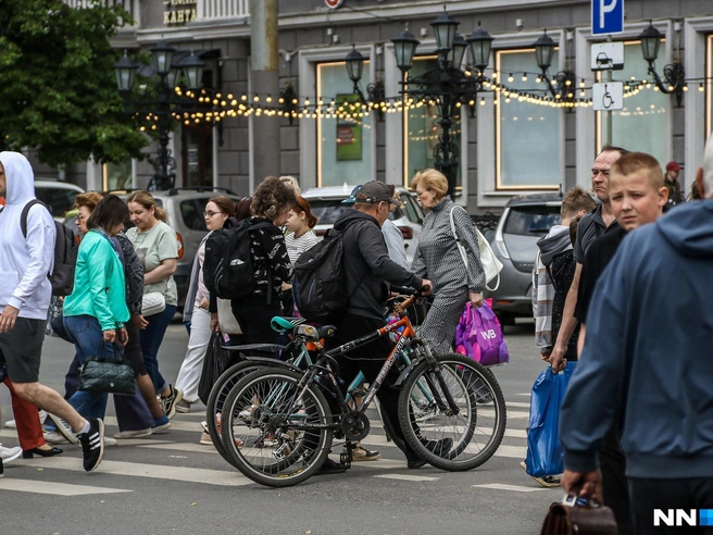 В Нижнем Новгороде появятся новые велодорожки | Источник: Наталья Бурухина / NN.RU