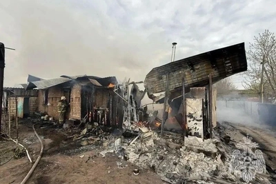 Пожар в Переволоцком районе унес жизнь 20-летнего юноши