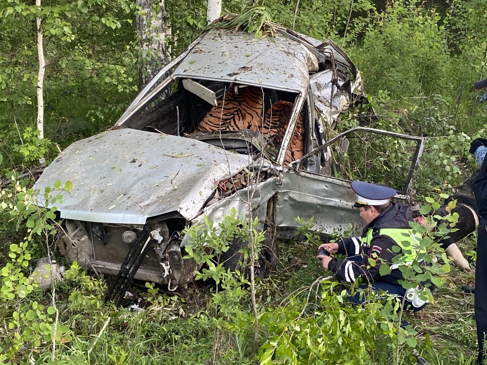 Водитель скончался до приезда врачей | Источник: ГИБДД Свердловской области 