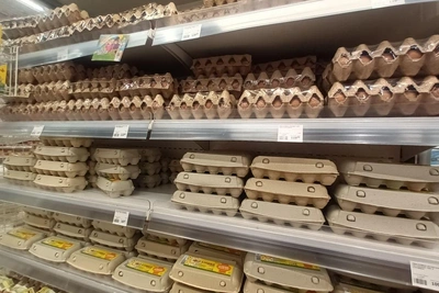 Цены на яйца в Архангельске перед Пасхой