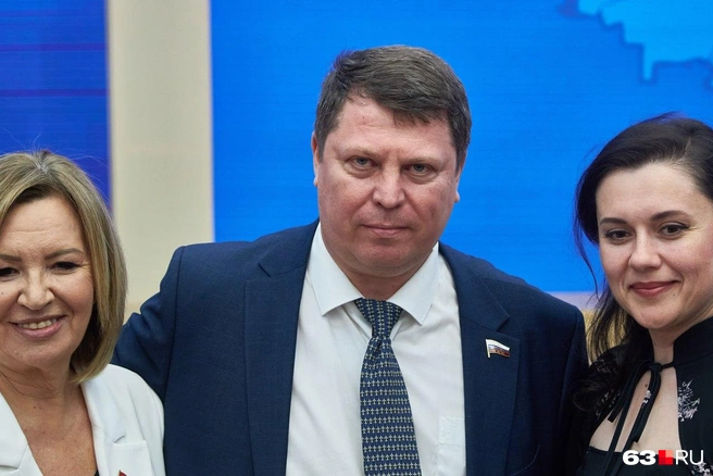 Михаил Матвеев&nbsp;— депутат Государственной Думы от Самарской области, член фракции КПРФ, доктор исторических наук и профессор Самарского университета | Источник: Роман Данилкин / 63.RU 