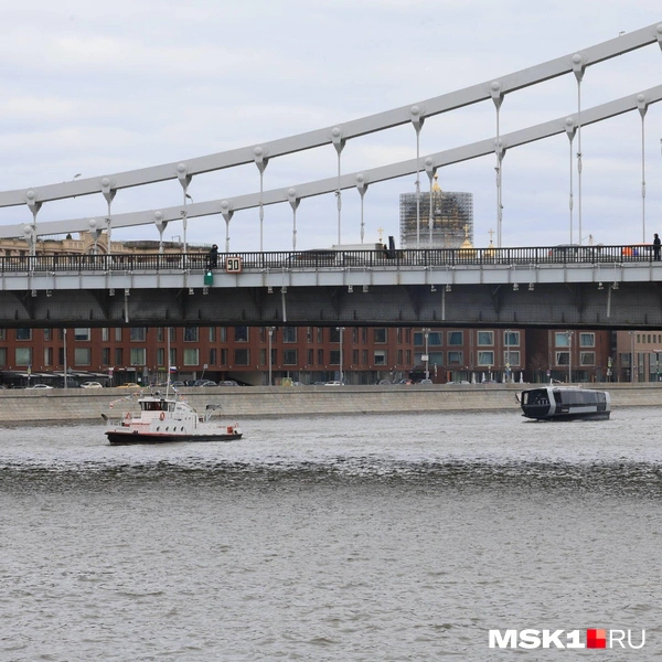 Парад кораблей на открытии сезона речной навигации в Москве | Источник: Артём Устюжанин / MSK1.RU