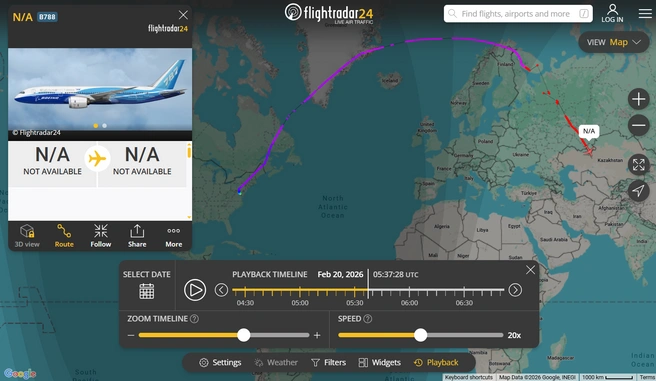 Источник: Flightradar
