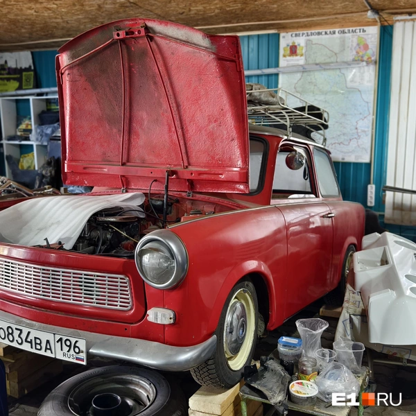 Trabant — упрощенный и удешевленный «народный автомобиль» из ГДР | Источник: Дмитрий Крисковец / E1.RU