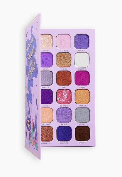 Тени для век I Heart Revolution Book of Spells Eyeshadow Palette Fortunes and Crystals 