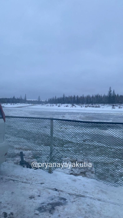 Кадр сделанный пассажиром парома | Источник: Пряная Якутия / t.me