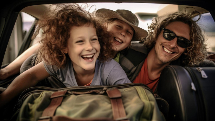 Минимум багажа и максимум веселья: многодетная мама поделилась советами, как путешествовать с детьми
