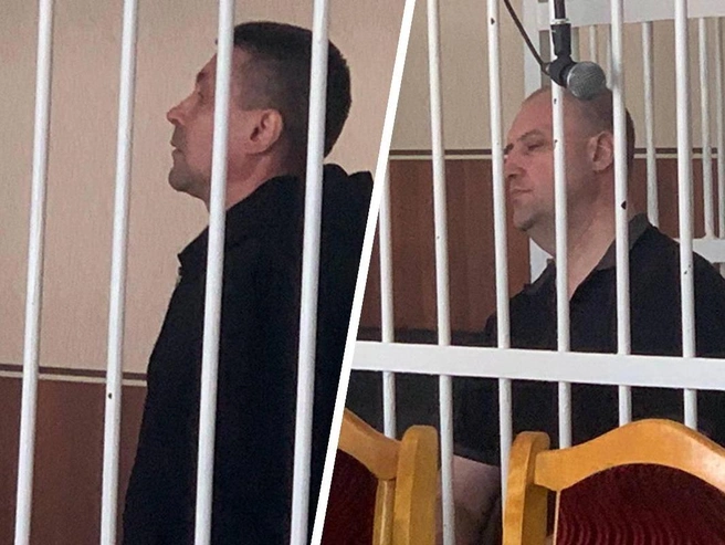 Бывшие полицейские приговорены к колонии строгого режима на сроки до 16,5 лет | Источник: Павел Тиунов / NGS.RU