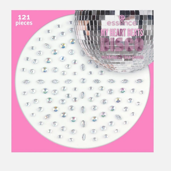 Essence Стразы для лица My heart beats disco 