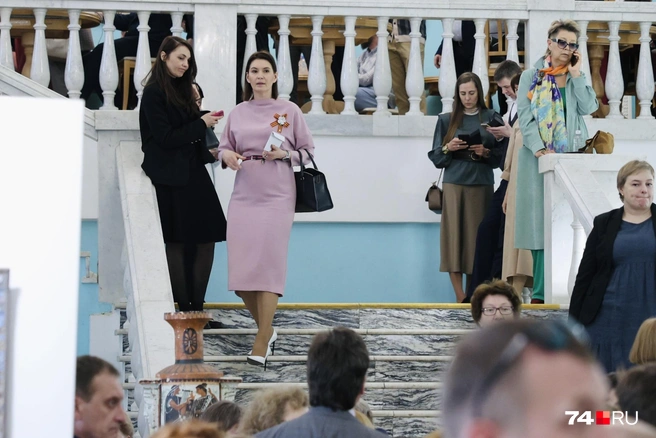 Замечена была в филармонии и зам. председателя правительства региона Маргарита Павлова  | Источник: Наталья Лапцевич