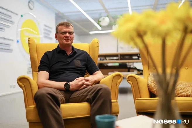 Владимир Мирошниченко уверен, что и через 16 лет «Мега» будет такой же | Источник: Евгений Софийчук / NGS55.RU 
