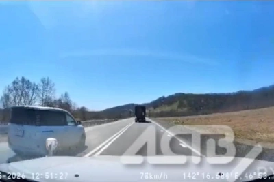 Сахалинец обнаружил участок трассы с массовыми нарушениями