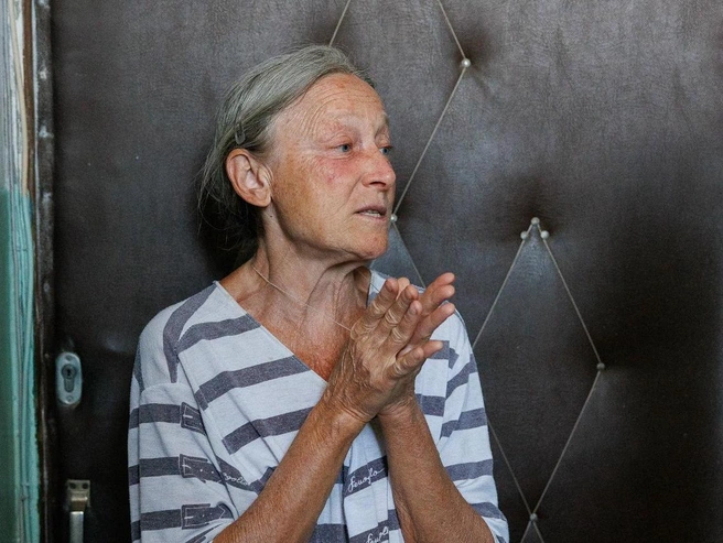 Наталья проживает в этом доме 67 лет | Источник: Алексей Волхонский / V1.RU