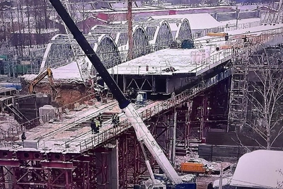 Строители опровергли демонтаж Цимбалинского путепровода