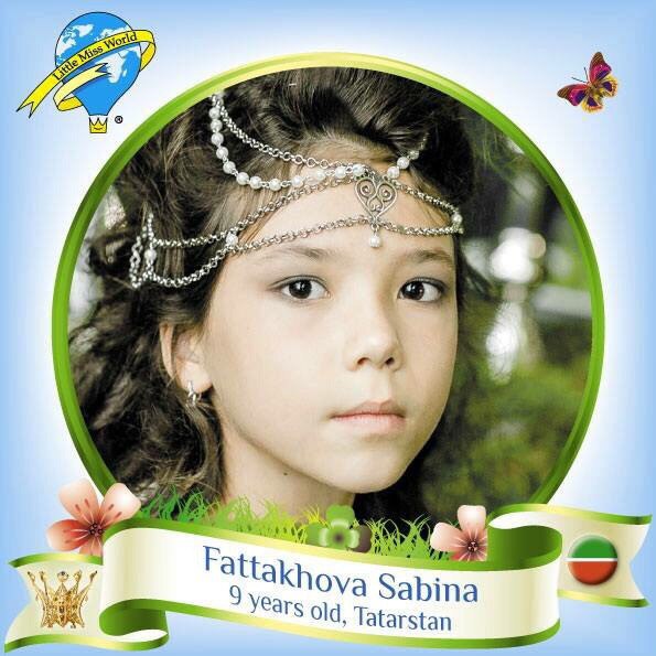Сабина Фаттахова из Казани стала «Little Miss Europe-2015»