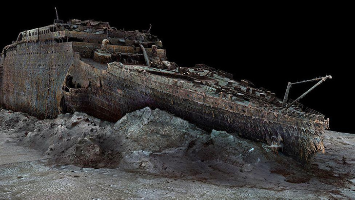 Вопросов еще много: опубликовано первое видео, где затонувший «Титаник» видно целиком