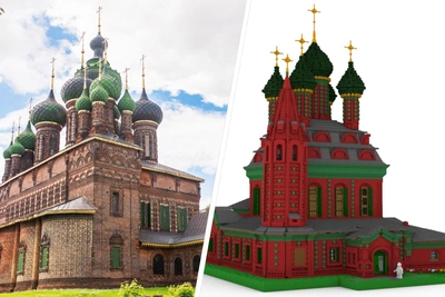 LEGO-церкви Ярославля: проекты Алексея Федотова