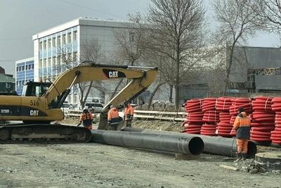 На проспекте Мира в Южно-Сахалинске ускорили капремонт