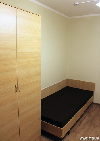 На таких кроватях спят студенты МГУ | Источник: МГУ / msu.ru