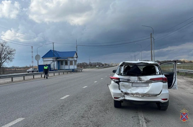 Авария произошла буквально на глазах у инспекторов поста ДПС «Ветютневский» | Источник: ГУ МВД России по Волгоградской области