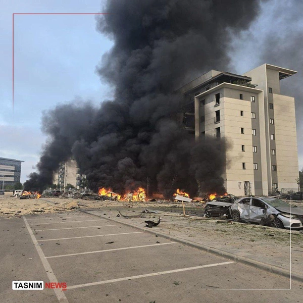 Последствия прилета в Беэр-Шеве | Источник: Tasnim News