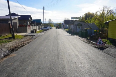 В Вавоже завершают ремонт переулка Советский