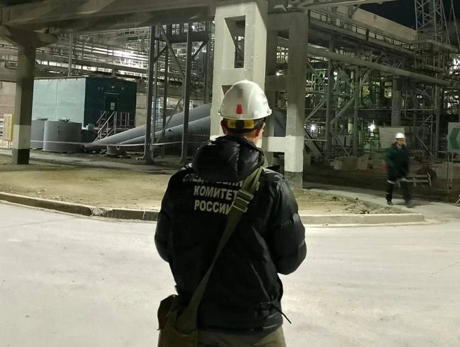 К ночи на балаковское предприятие приехали следователи | Источник: СУ СК по Саратовской области