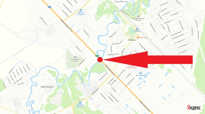 Московское шоссе сузят на полмесяца в сторону столицы | Источник: ФКУ Упрдор «Северо-Запад»