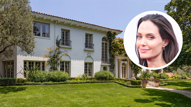 Анджелина Джоли переезжает в новый дом