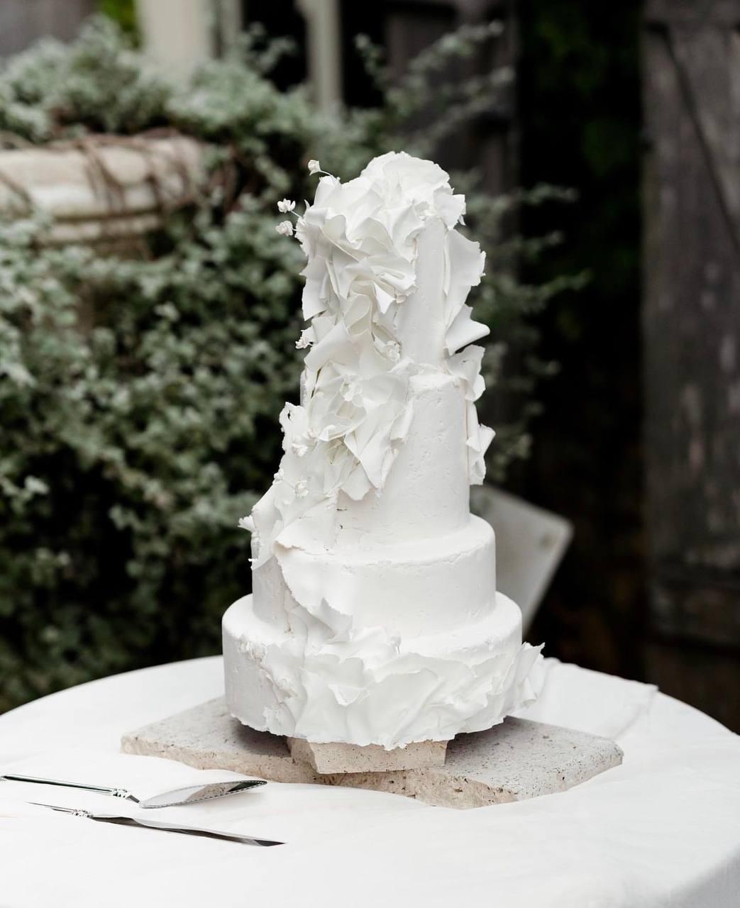 Свадебный торт своими руками (52 фото)