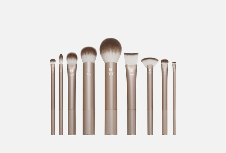 Real Techniques Набор кистей для макияжа Au Naturale Brush Kit 