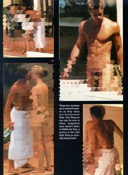 В Сеть утекли голые фото Брэда Питта и Гвинет Пэлтроу 30-летней давности | maximonline.ru