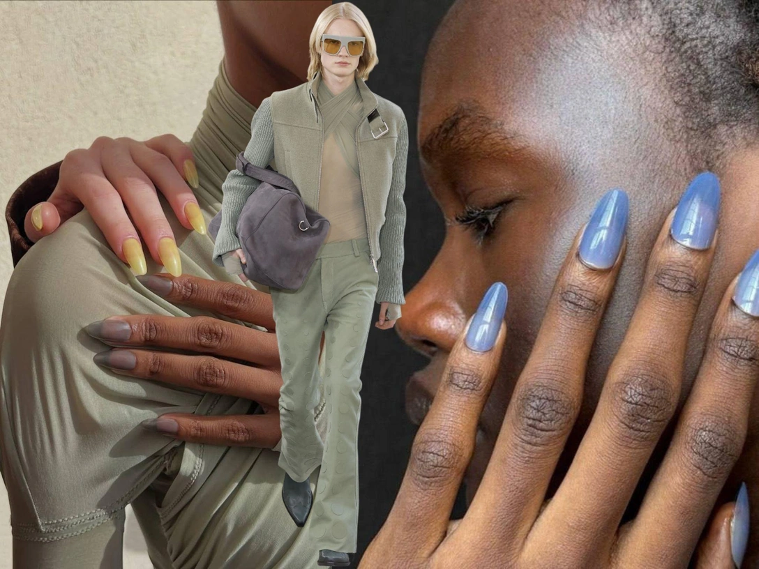 Стеклянные ногти — безупречный маникюр на весну, который выглядит дорого | marieclaire.ru